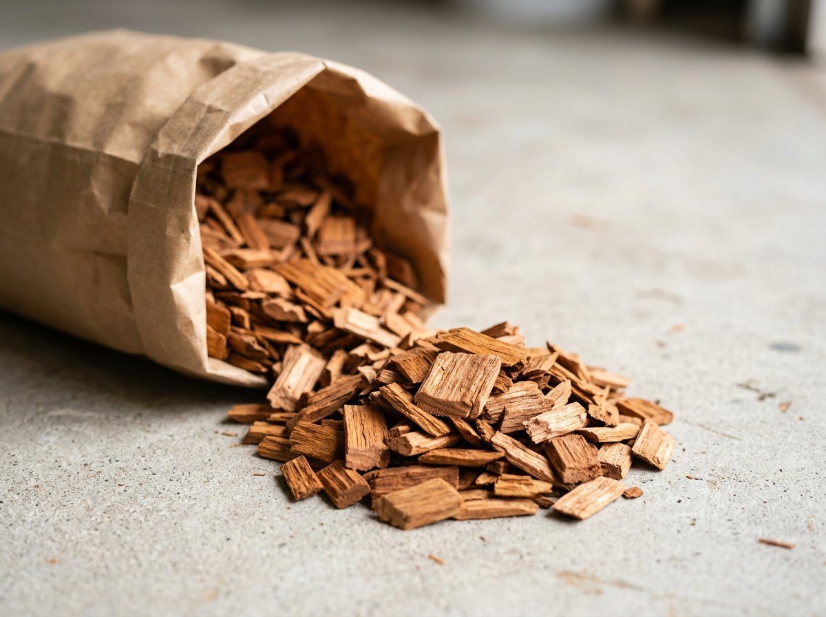 Опилки и щепа для копчения, 15 л — Выкса